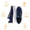 (UK6, Navy) Green Steps ONE Arch Support Trainers UNISEX 2