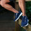 (UK12, Navy) Green Steps ONE Arch Support Trainers UNISEX 8