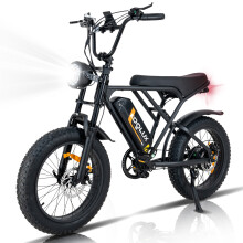 HITWAY BK29 20"4.0 Fat Tire E-bikes, 48V, 18AH Mountain E-MTB Bicycle