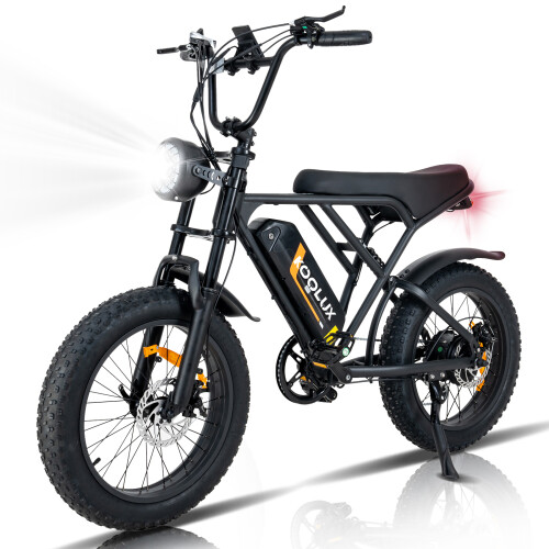 HITWAY HITWAY BK29 20"4.0 Fat Tire E-bikes, 48V, 18AH Mountain E-MTB Bicycle