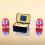 Pac-Man Arcade in a Tin. Handheld Retro Pac Man Game 7