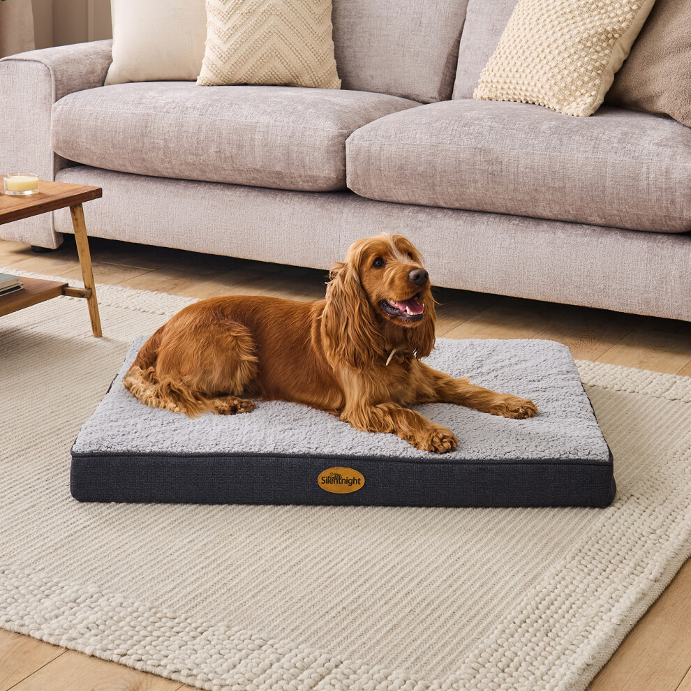 (Large) Silentnight Firm Crate Mattress Pet Bed