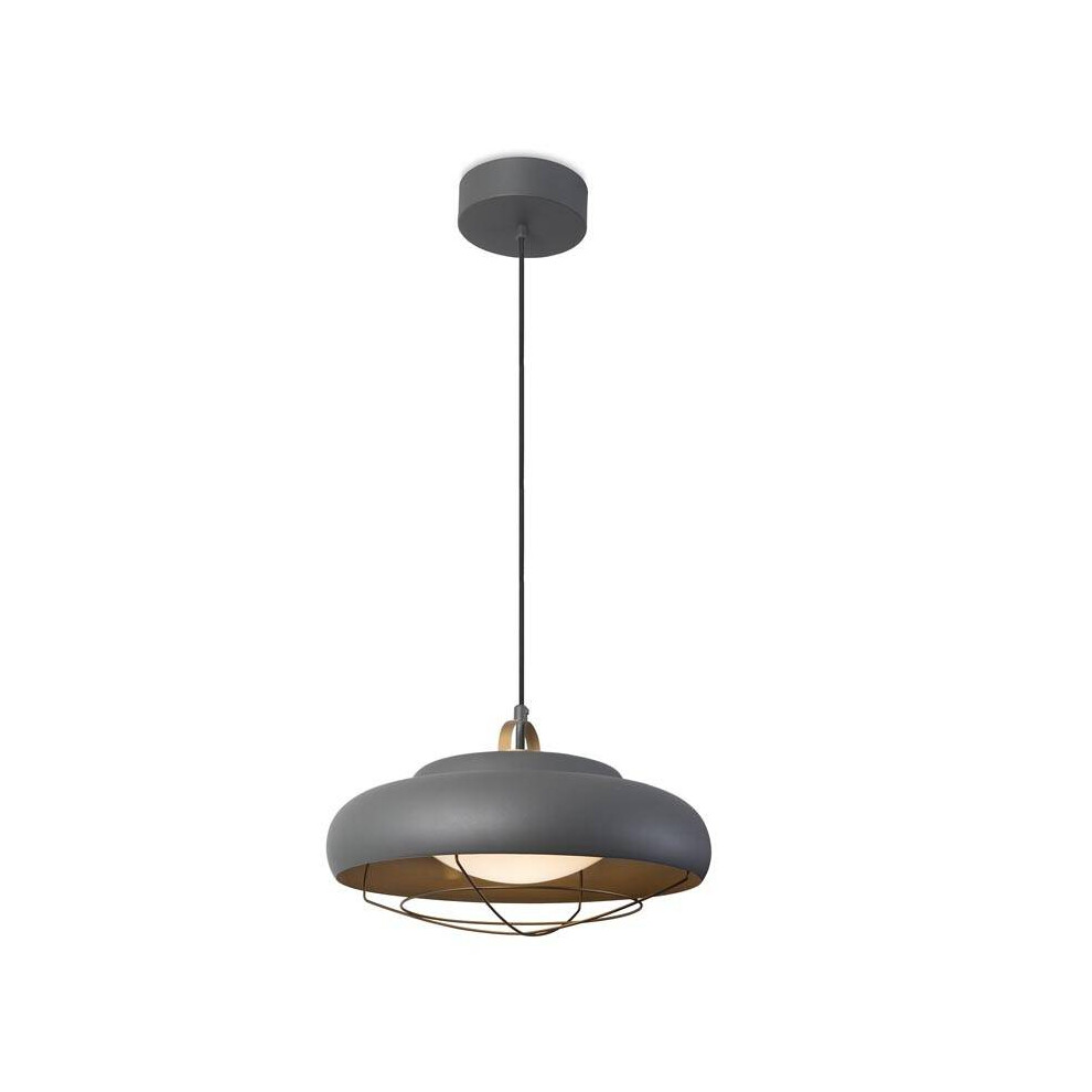 Leds-C4 Sugar - Integrated LED Dome Ceiling Pendant Light Gold, Grey