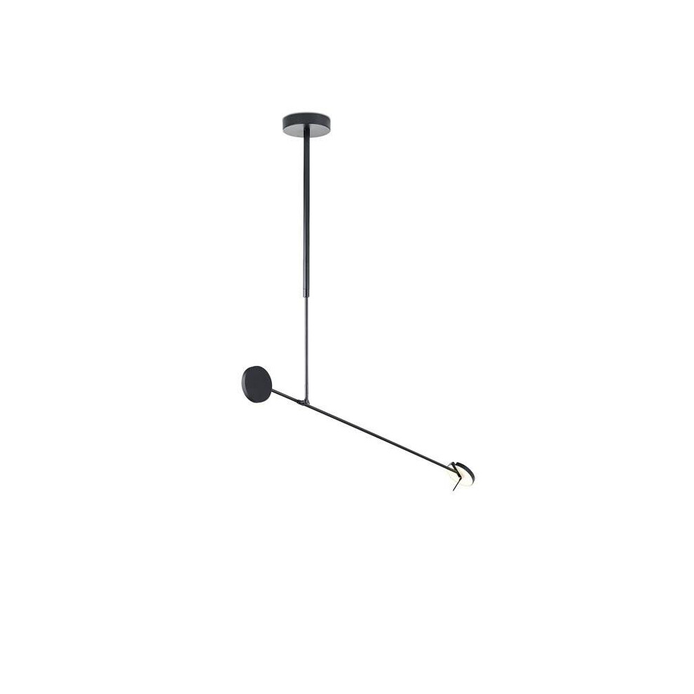 Energizer Grok Invisible - Led Ceiling Pendant Matt Phase Cut Dimming 765Lm 2700K Black
