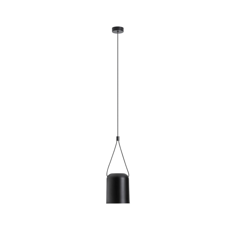 Leds-C4 Attic - Decorative Hanging Ceiling Pendant Matt Black 1x E27 / 250cm