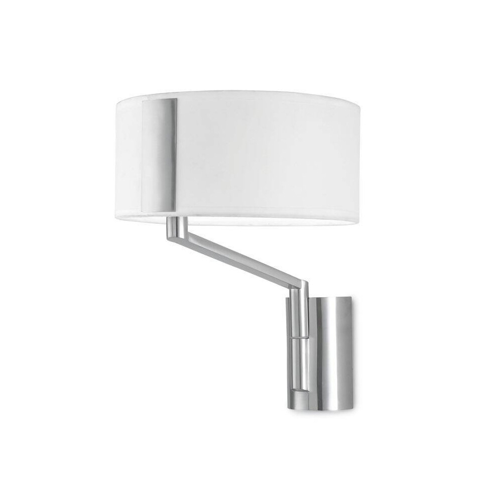 Leds-C4 Twist - 1 Light Indoor Wall Lamp Satin Nickel, E27