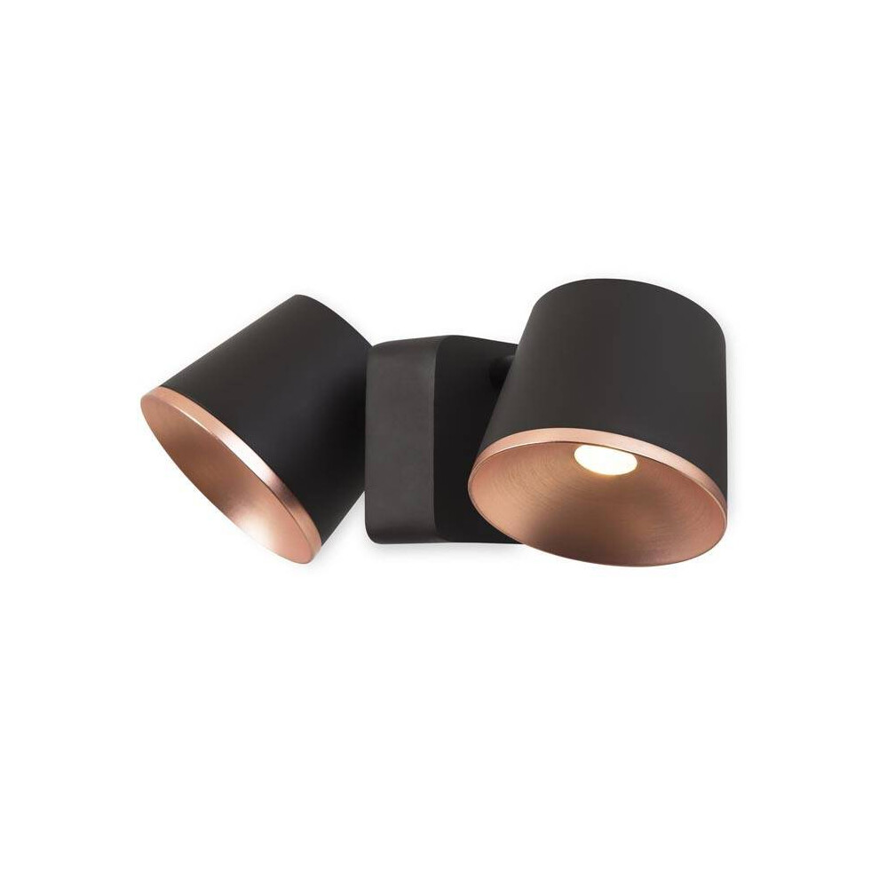 Energizer Light/Brown Leds-C4 Drone - Integrated Led Wall / Ceiling Copper