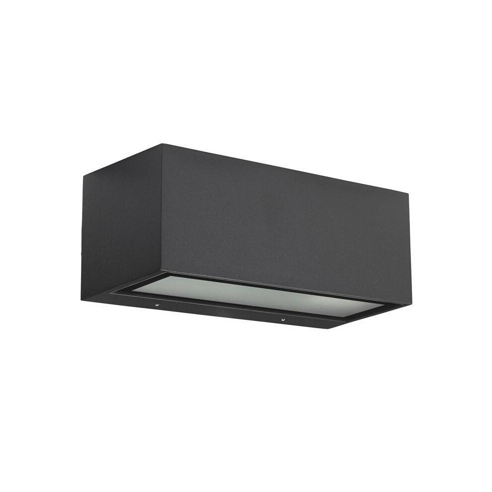 Leds-C4 Nemesis Aluminium - 1 Light Outdoor Wall Light Urban grey IP54, E27