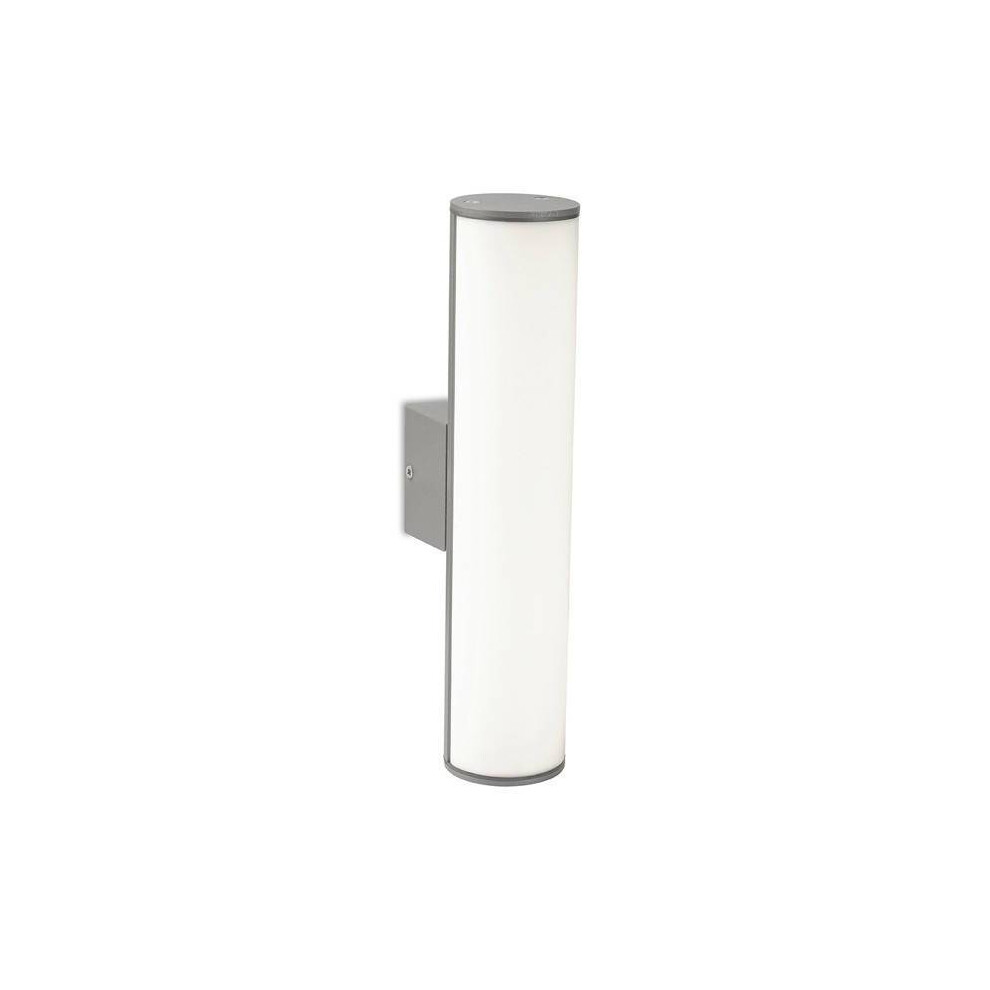 Leds-C4 Monaco - LED 40 Light Outdoor Wall Light Grey IP54