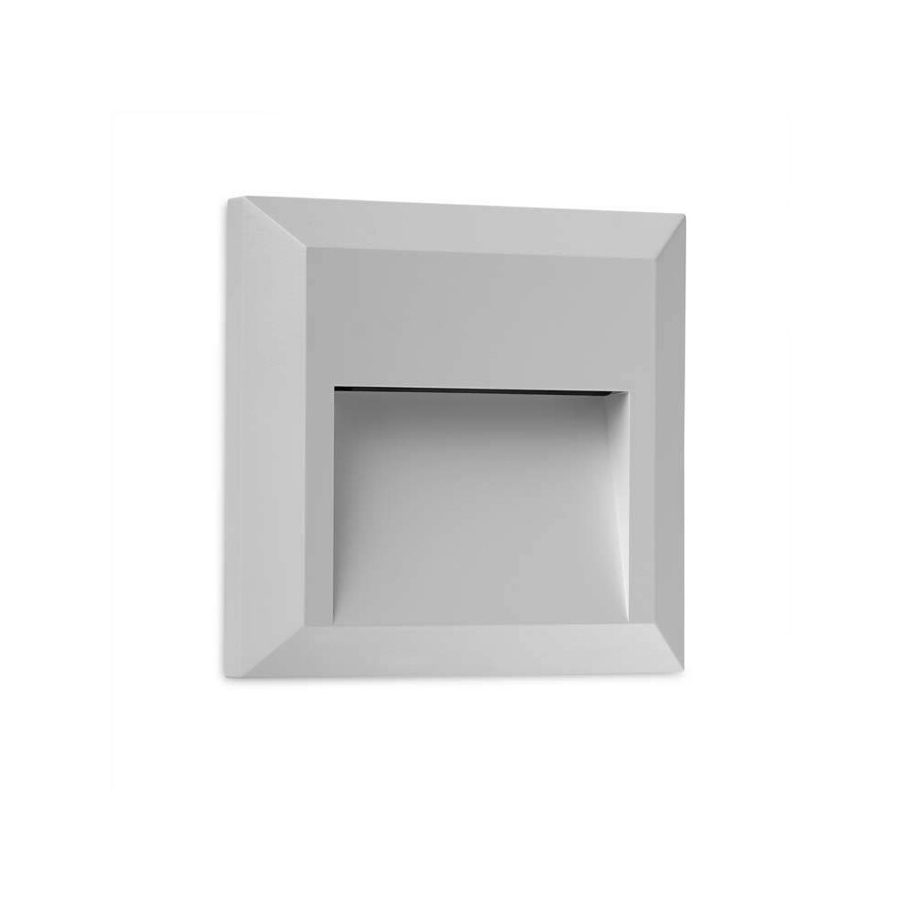 Energizer Leds-C4 Kossel - Outdoor Led Wall Surface Mounted 12.5Cm 130Lm 4000K Ip65 Light/White