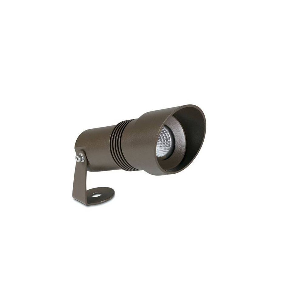 Leds-C4 Micro - Outdoor LED Spotlight Brown 396lm 3000K IP65