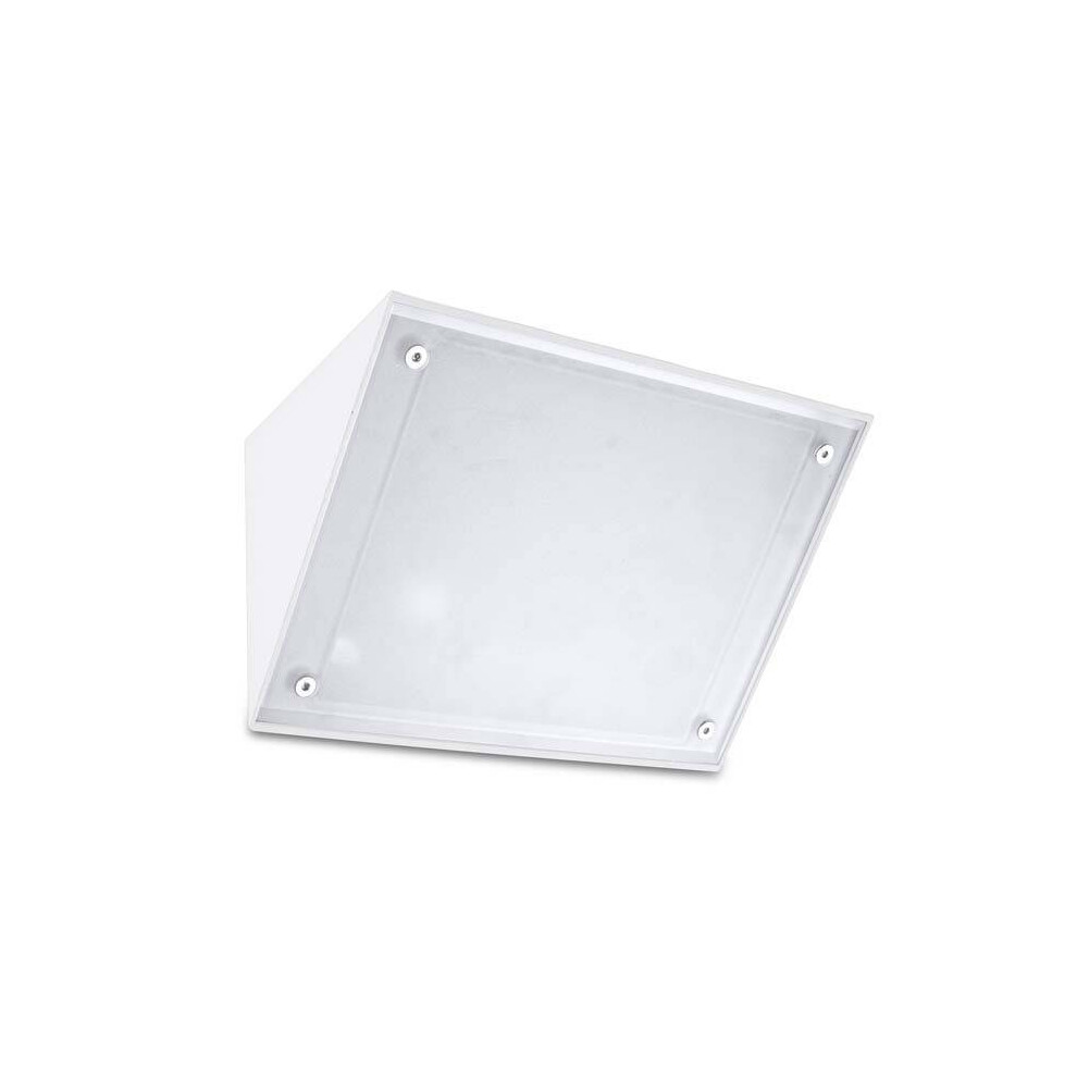 Leds-C4 Curie Glass - LED Outdoor Wall Light White IP65