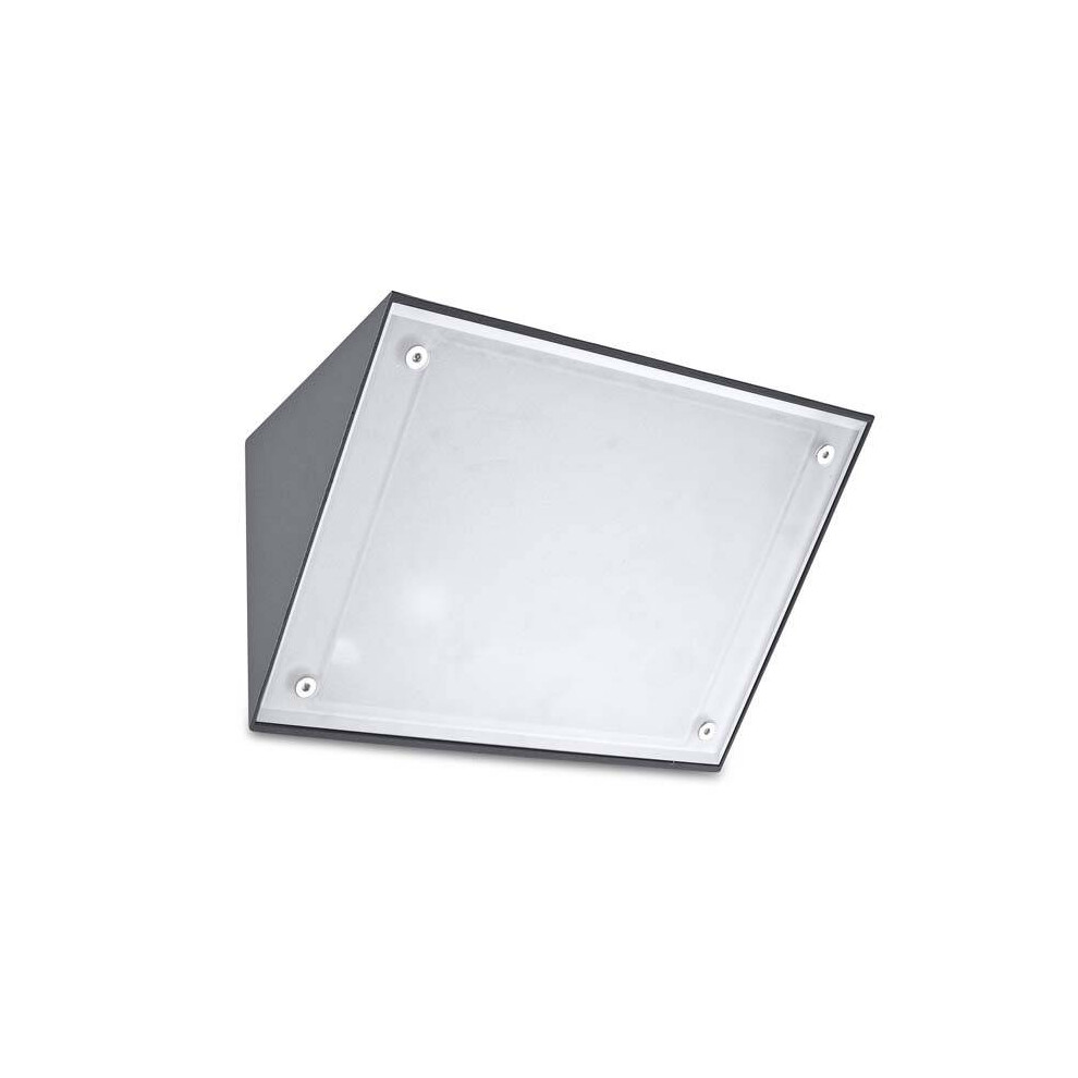 Leds-C4 Curie - Outdoor Wall Downlight Urban Grey 2x E27 80 W 16.2cm IP65