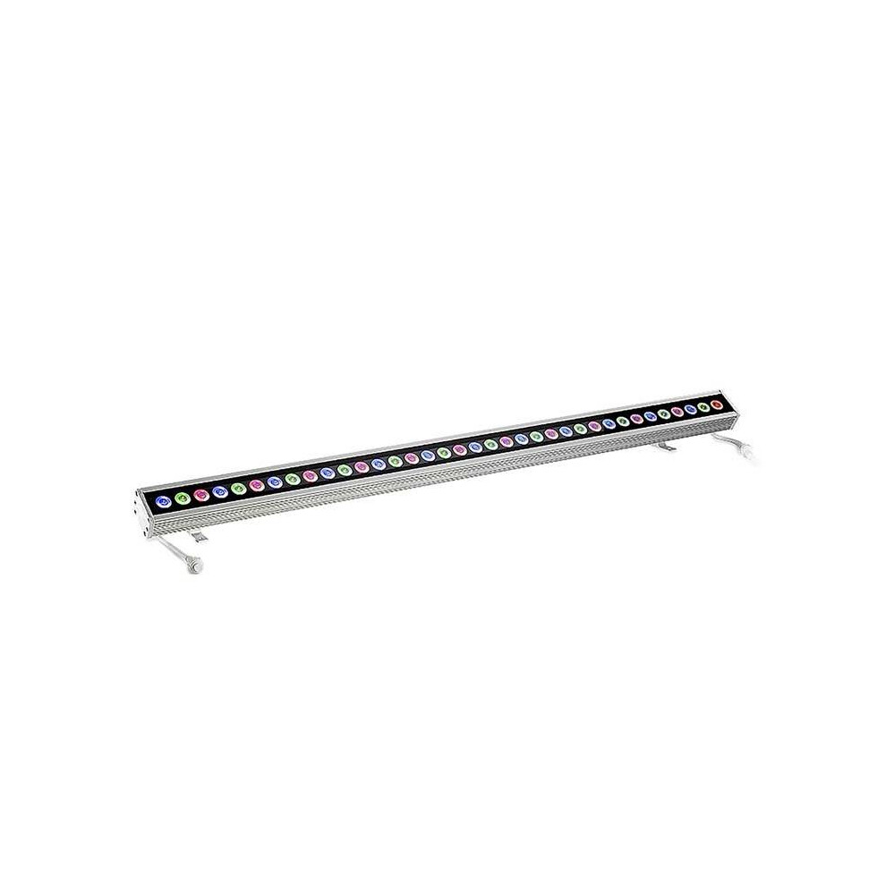 Leds-C4 Tron - Outdoor LED Wall Light Anodized 3160lm RGB IP65