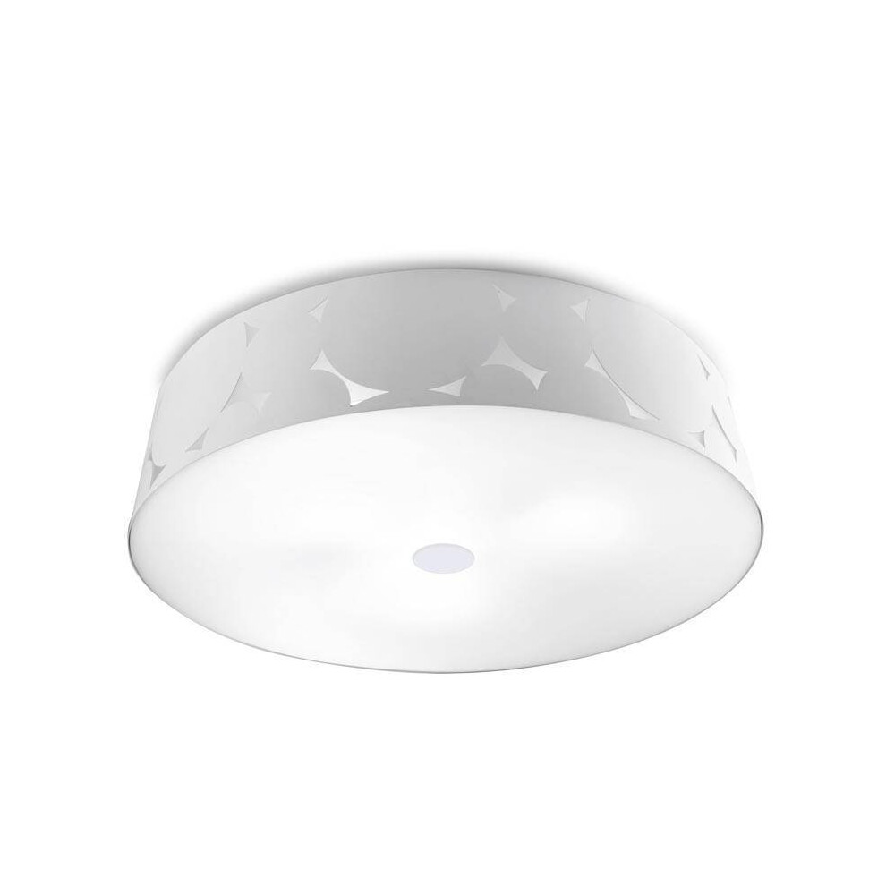 Leds-C4 Trama - 3 Light Flush Ceiling Light White, E27