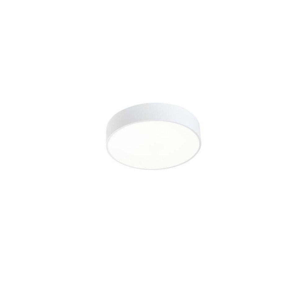 Leds-C4 Caprice - LED Round Flush Ceiling Light White Phase Cut Dimming 24cm 2040lm 3000K