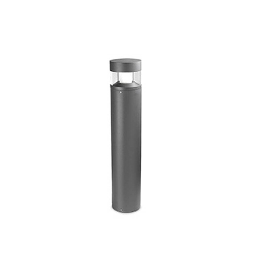 Leds-C4 Newton E27 - 1 Light Small Outdoor Bollard Light Urban Grey IP65, E27