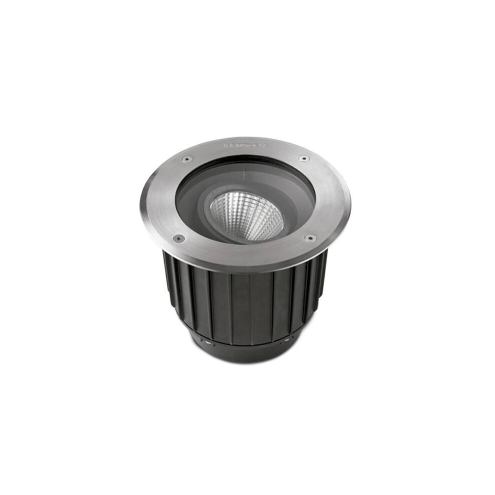 Leds-C4 Gea - Outdoor LED Recessed Ground Uplight Stainless Steel Polished 1950lm 2700K IP67