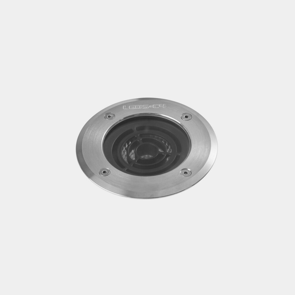 LEDS C4 Kay ÃÃ125mm Outdoor LED Recessed Ground Light Large Aisi 316 Stainless Steel IP65/IP67 10W 3000K