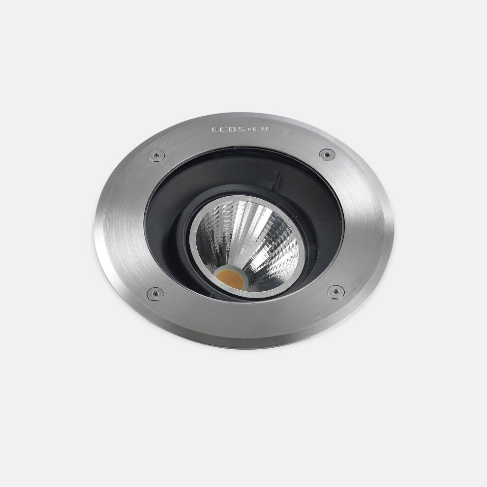 Energizer Leds-C4 Gea - Outdoor Led Recessed Ground Uplight Stainless Steel Polished 1595Lm 3000K Ip67