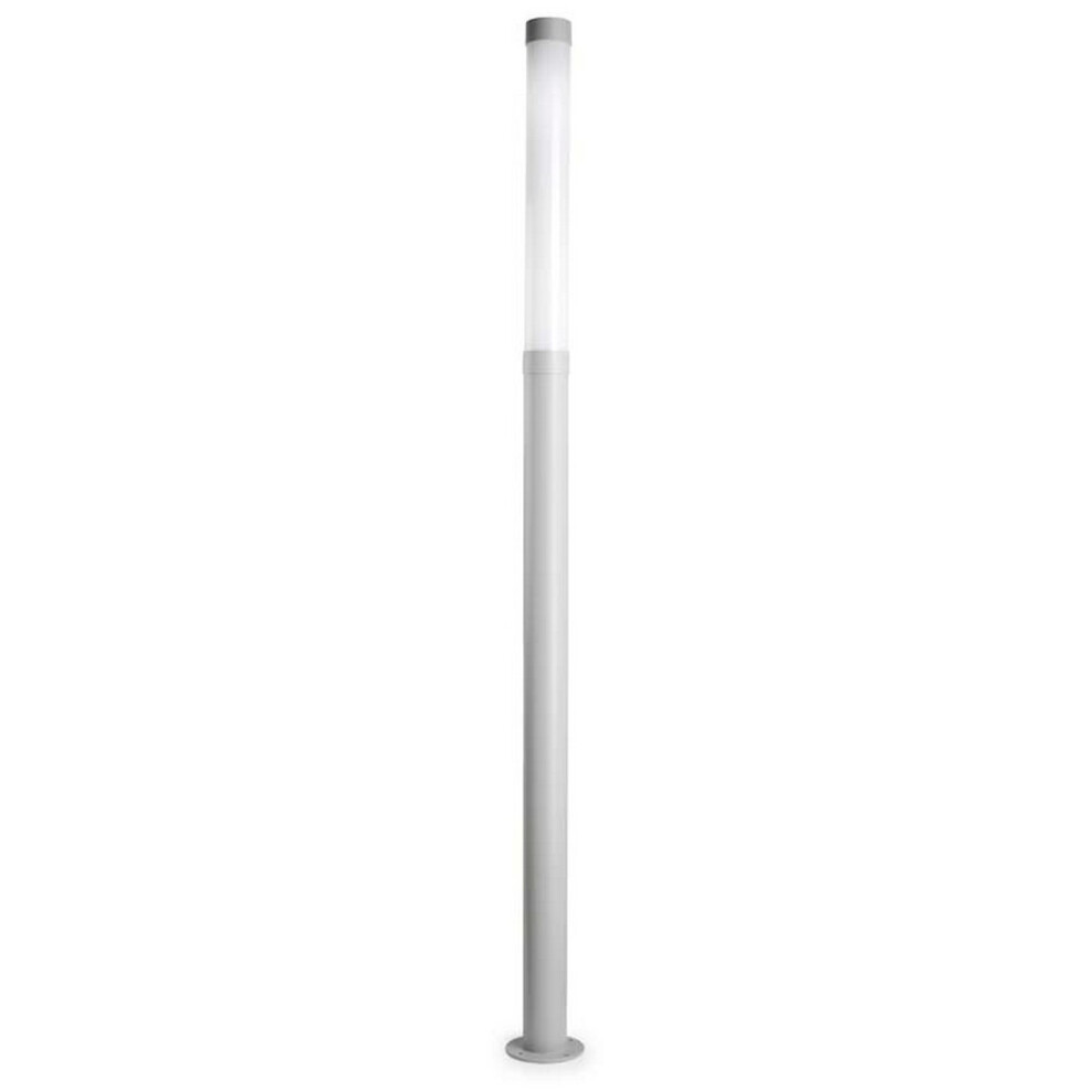 LEDS C4 Lyon Outdoor Module Outdoor LED Bollard Grey, Opal IP65 4000K Dimmable