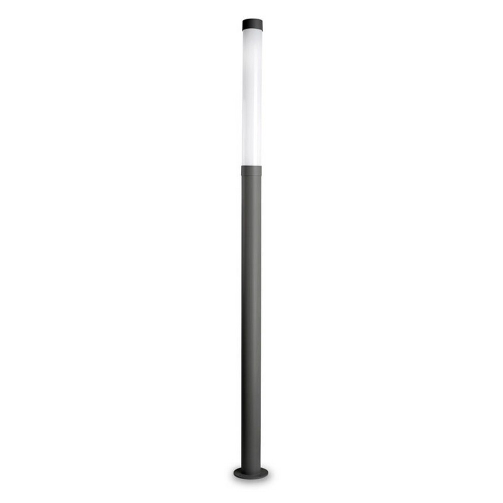 LEDS C4 Lyon Outdoor Module Outdoor LED Bollard Urban Grey, Opal IP65 3000K Dimmable