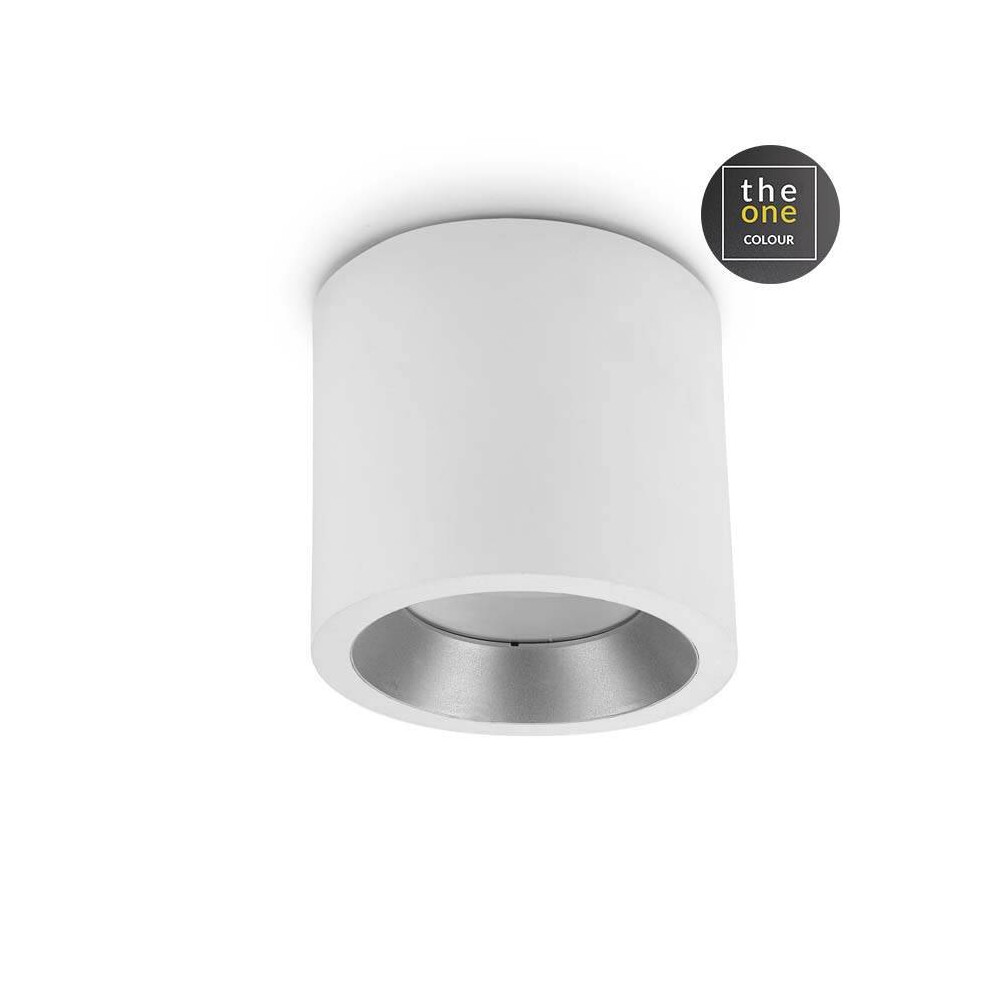 Leds-C4 Cosmos - LED Large Outdoor Surface Mounted Spotlight White IP65