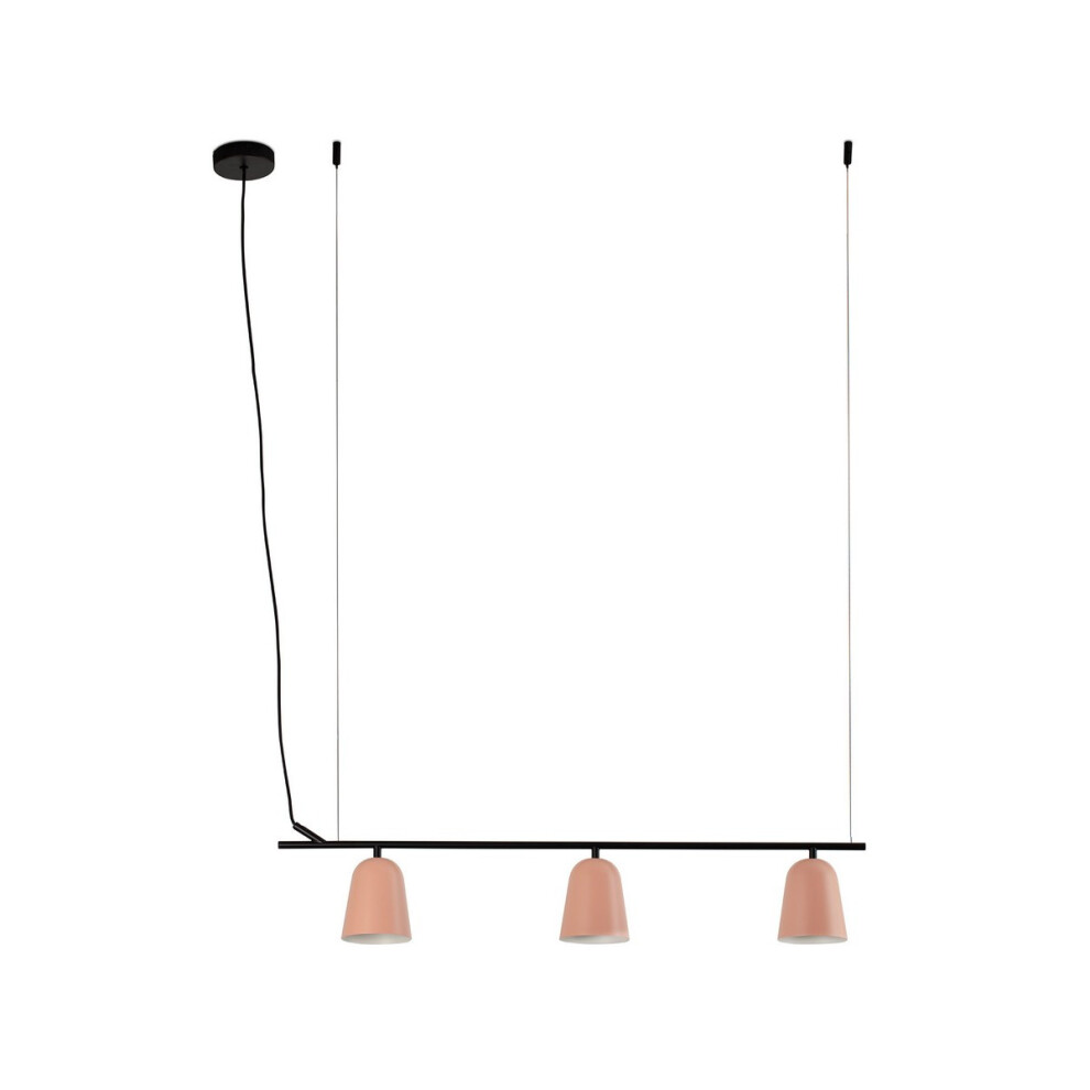 Faro Lighting Light/Black Faro Studio Bar Pendant Ceiling Matt Pink Size 3