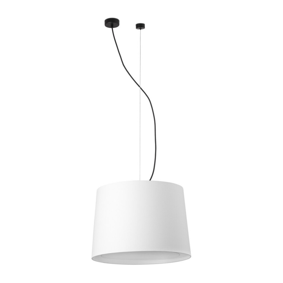 Faro Lighting White Faro Conga - Cylindrical Pendants E27
