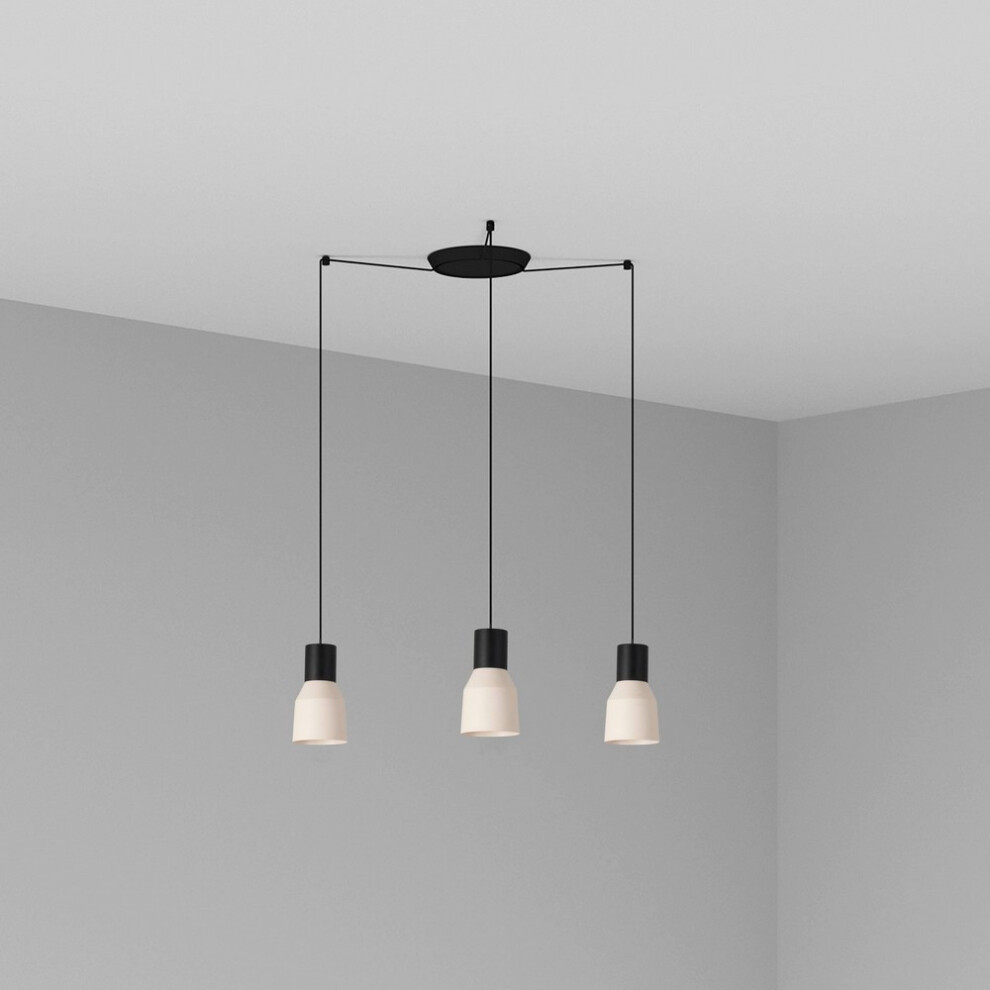 Faro Lighting Light/Beige Faro Kombo - Cluster Pendant Ceiling E27