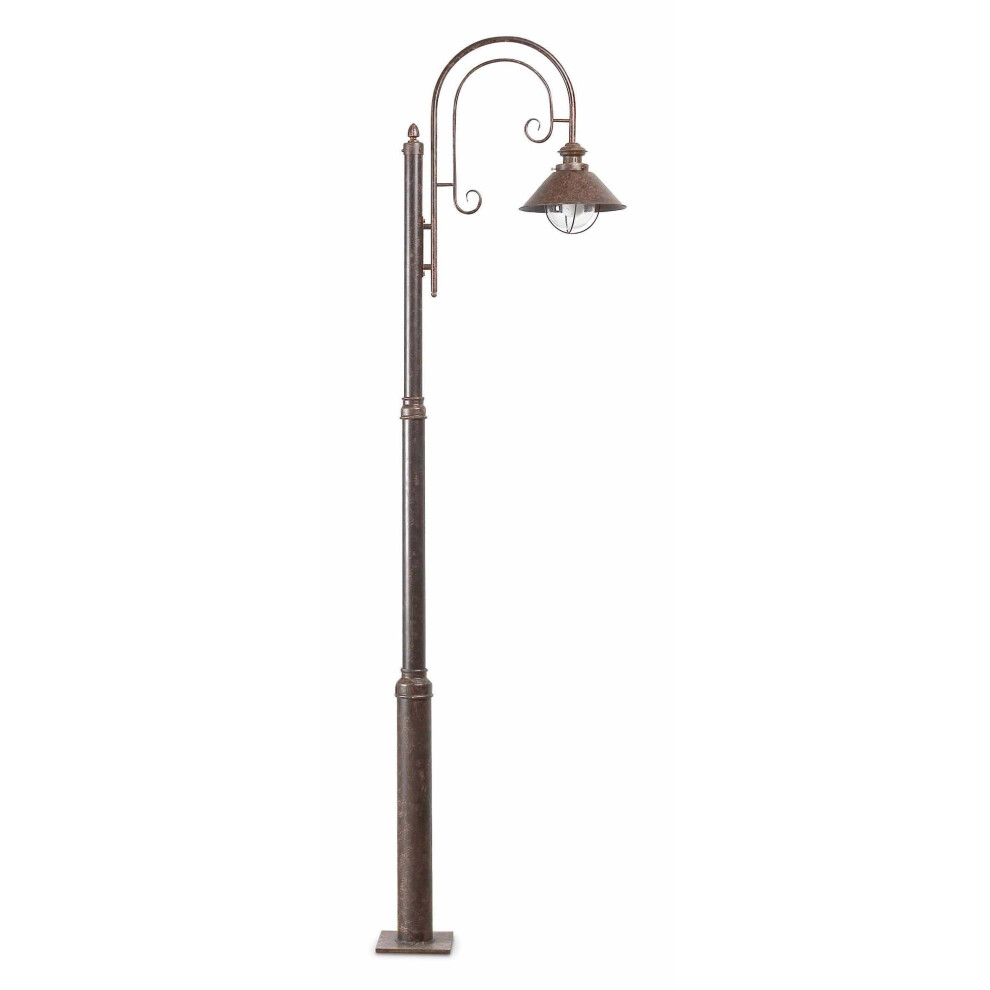 New Faro Ing Faro Nautica - Lamp Post Rust E27 Light/Brown Size 1