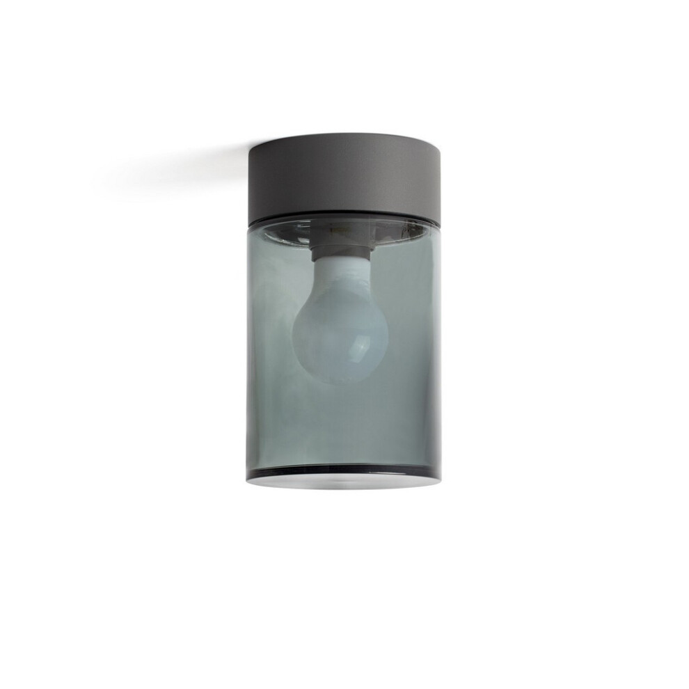 Faro Kila Dark Grey Surface Mounted Ceiling Lamp Smoked 2700K IP65-image-OPC-PF5JVMM-NEW