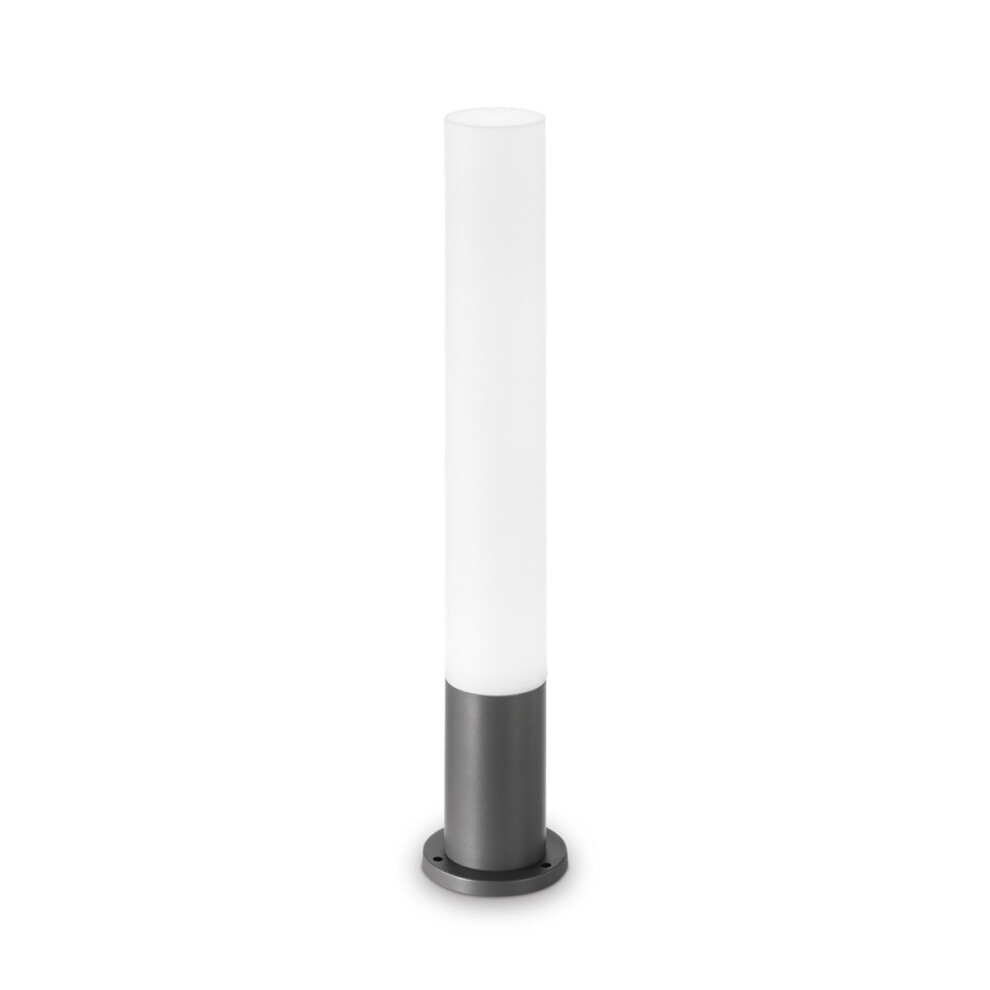 Ideal Lux Edo Outdoor - 1 Light Round Outdoor Bollard Anthracite IP44-image-OPC-PF5JWCM-NEW