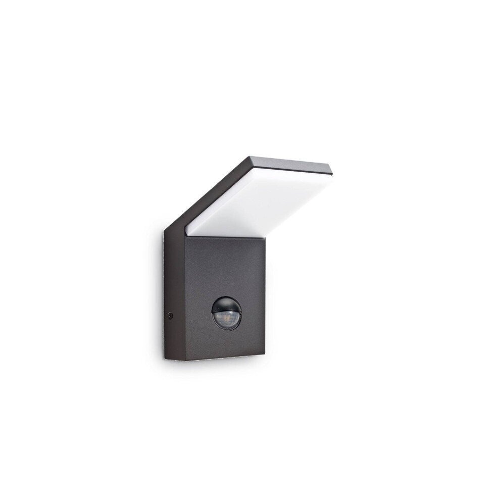 Ideal Lux Style - LED 1 Light Outdoor Wall Light Anthracite IP54-image-OPC-PF5JWS8-NEW