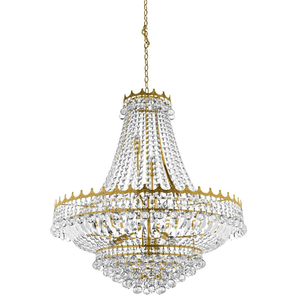 Searchlight Versailles - 13 Light Chandelier Gold Finish, E14