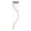Searchlight Searchlight Cyclone 12 Light  Drop Pendant, Clear Glass 3000K 1