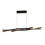 Searchlight Searchlight Bloom Swirl LED Ceiling Pendant, Black With Wood Effect 2