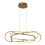 Searchlight Searchlight Clip LED Ceiling Pendant, Gold Aluminium 1
