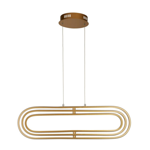Searchlight Searchlight Clip LED Ceiling Pendant, Gold Aluminium 1