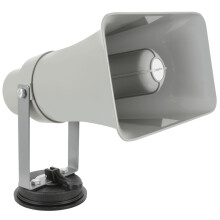 Adastra | Vehicle Megaphone with USB/SD Player, Record & Playback Function (25W max) | Built-in 120 Second Speech Loop