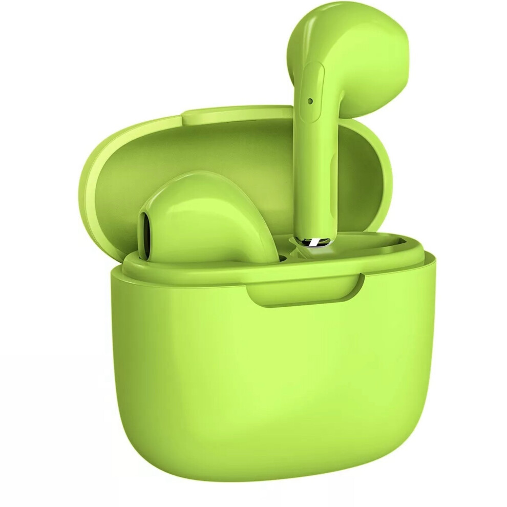 Lupo (Green) Bluetooth Earphones Tws Wireless Headphones Green