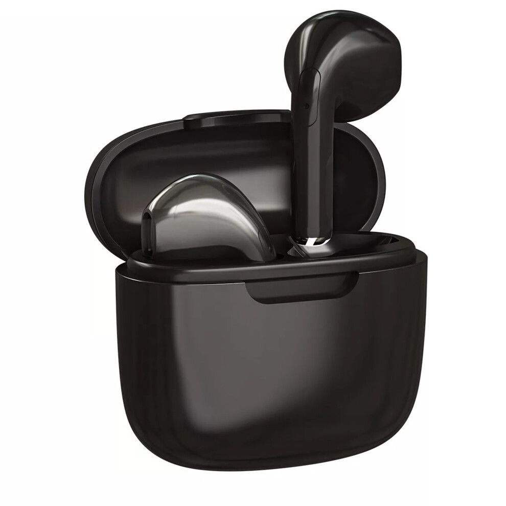 Lupo (Black) Bluetooth Earphones Tws Wireless Headphones Black
