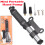True Face 2 Pack Mini Bicycle Pump Portable with Presta & Schrader Adapter 5