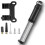 True Face 2 Pack Mini Bicycle Pump Portable with Presta & Schrader Adapter 12