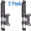 True Face 2 Pack Mini Bicycle Pump Portable with Presta & Schrader Adapter 1