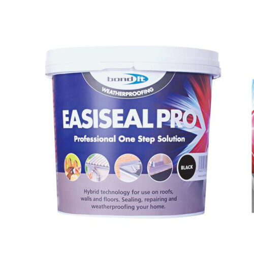 Easiseal Pro Solvent Free Waterproofing Roofing Compound 5.5kg Black