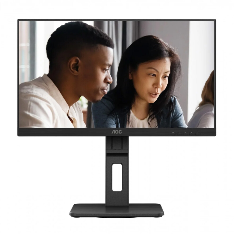 Aoc 22E2umf 21.5" Full Hd 1080P Monitor 75Hz Hdmi Vga Displayport & Speakers