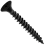 Drywall Plasterboard Screws Coarse Thread Black Phosphate Bugle Head Hardened Steel 7