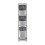 Living And Home 4-Tier Storage Rack Laundry Basket with Wheels 5