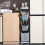 Living And Home 4-Tier Storage Rack Laundry Basket with Wheels 4
